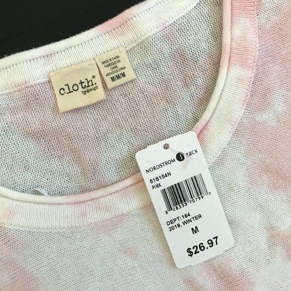 Cloth by Design Oversized Tie Top Medium - Picture 3 of 3